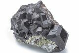 Andradite Garnet Cluster with Hedenbergite - Inner Mongolia #225099-1